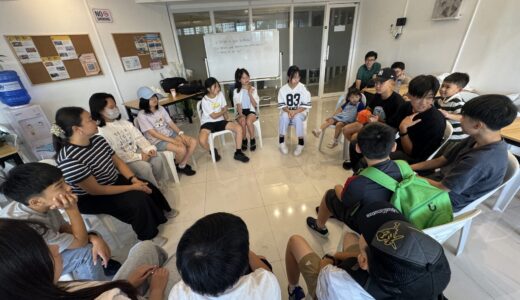 August 3, 2025 (Sunday) – English Self-Introductions & Field Activities